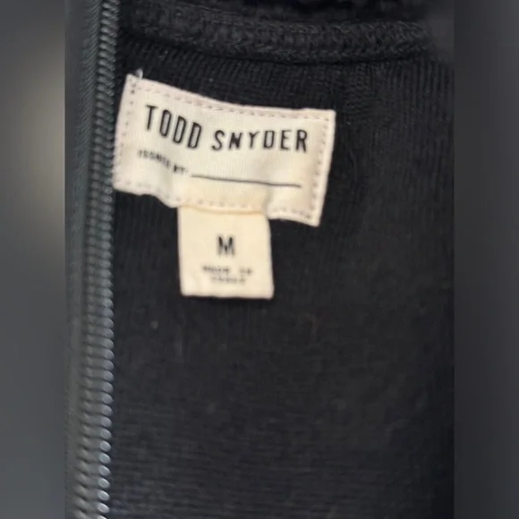 Todd Snyder Italian Recycled Fleece Full Zip Jacket Size M NWOT